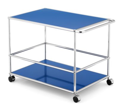 USM Haller Bar Trolley Type 1, Gentian blue RAL 5010