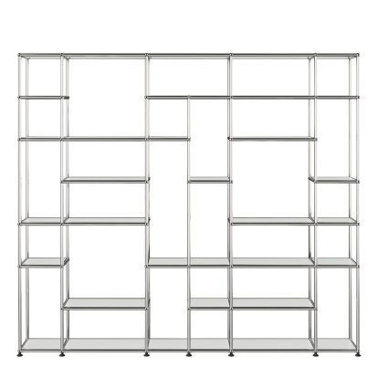 USM Haller Living Room Shelf XXL, Light grey RAL 7035