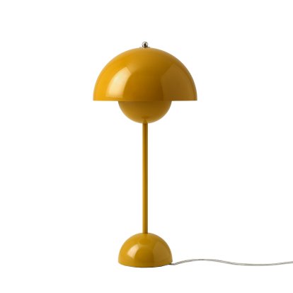 Flowerpot VP3 Table lamp, Mustard