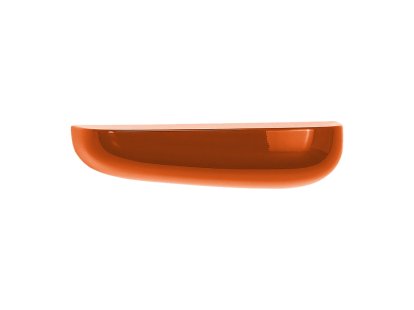 Corniches Wall Shelf, Medium (H 8,8 x B 35,2 x T 14,8 cm), Orange