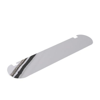 Moon Light TV Shelf, Chrome