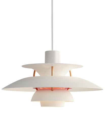 PH 5 300 Pendant Lamp, Modern White